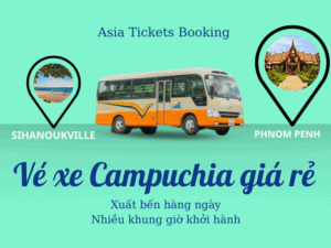 đặt vé xe đi phnom penh mua vé xe đi phnom penh mua vé xe đi campuchia ở đâu đại lý bán vé xe đi campuchia