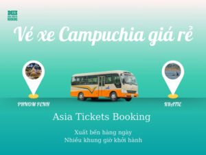 Du lịch Campuchia với vé xe đi từ Phnom Penh đến Kratie và ngược lại