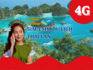 Sim/eSim Du Lịch Thái Lan tại Việt Nam