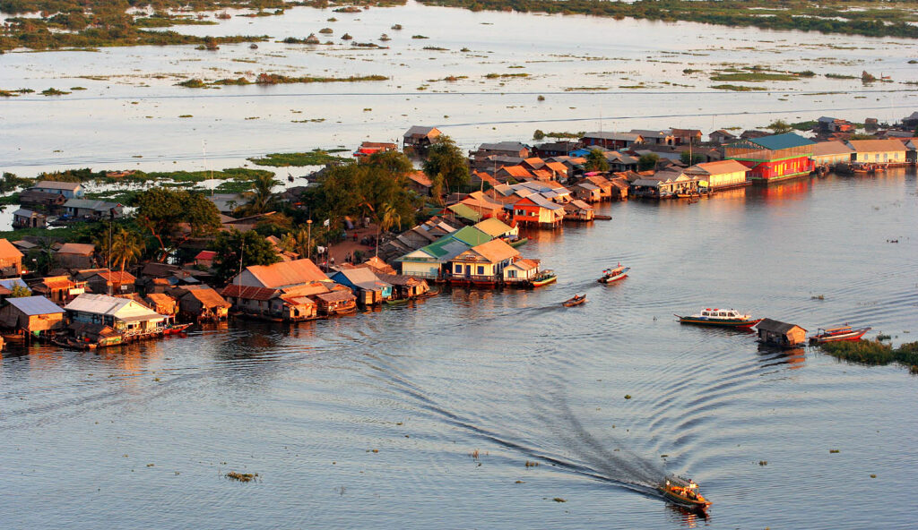 đường đi từ Phnompenh đến kampong chhnang các làng nổi ở kampong chhnang thành phố kampong chhnang đại lý bán vé xe đi campuchia