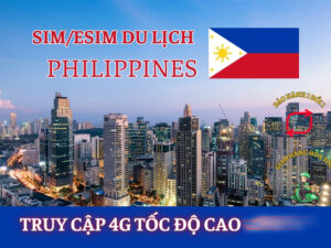 Sim/eSim Du Lịch Philippines