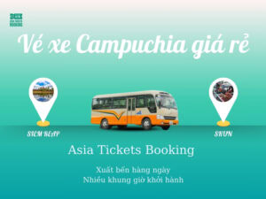 Vé Xe Khách Tự Túc Khứ Hồi Từ Siem Reap Đi Đến Skun Campuchia