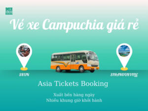 Vé Xe Khách Từ Skun Đi Đến Sihanoukville, Campuchia