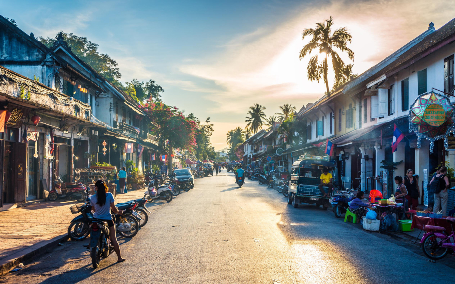 Phố cổ Luang Prabang