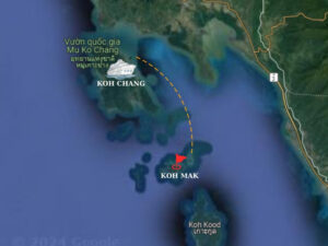 bản đồ koh chang đi koh mak