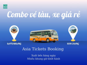 Combo Vé Tàu Xe du lịch Từ Battambang (Campuchia) Đi Đảo Koh Chang (Thái Lan)