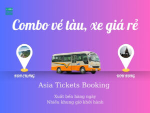 Combo Vé Tàu Xe du lịch Từ Đảo voi Koh Chang (Thái Lan) Đến Koh Kong (Campuchia)