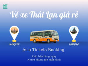 Vé Xe Bus/ buýt Thái Lan Đi Từ Bangkok Đến Pattaya