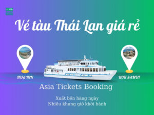 Vé Tàu Khứ Hồi Từ Hua Hin Đến Du Lịch Đảo Koh Samui (Cảng Pralarn) Đón Tại Khách Sạn