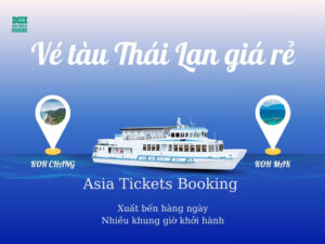 Vé Tàu Nhanh du lịch Từ Đảo Koh Chang Đi Đến Koh Mak & Ngược Lại