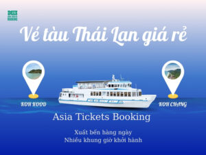 Vé Tàu Nhanh du lịch Từ Đảo Koh Kood Đến Koh Chang & Ngược Lại