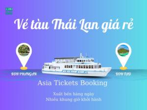 Vé Tàu Khứ Hồi Từ Đảo Koh Phangan DU Lịch Đến Koh Tao Đón Ở Tại Khách Sạn