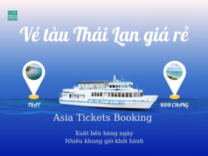 Vé Tàu Nhanh Từ Trat (Cảng Hat Lek) Đến Đảo Koh Chang & Ngược Lại