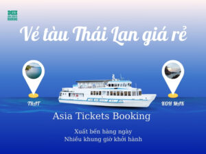 Vé Tàu Nhanh Đi Từ Trat (Cảng Hat Lek) Đến Đảo Koh Mak & Ngược Lại