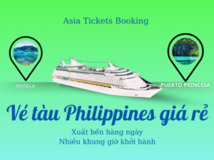 từ manila đến puerto princesa vé tàu khứ hồi manila puerto princesa đặt vé tàu ở philippines du lịch puerto princesa tự túc