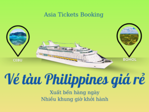 từ Cebu đến Bohol vé tàu khứ hồi Cebu Bohol đặt vé tàu ở philippines kinh nghiệm du lịch bohol tự túc