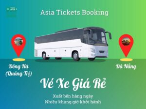 Đặt vé xe khách limousine từ Đông Hà, Quảng Trị đi Đà Nẵng: khởi hành tại bến, nhà xe - đại lý cung cấp vé uy tín tại Việt Nam, đặt mua online giảm 15%..