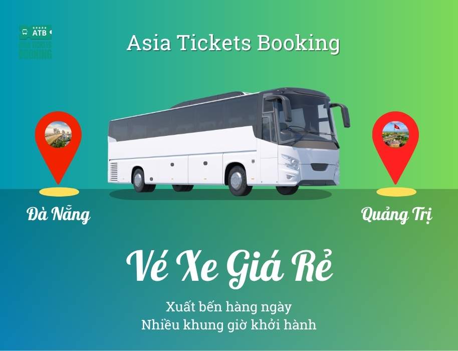 Đặt vé xe khách limousine giường nằm từ Đà Nẵng đi Đông Hà, Quảng Trị: đa dạng điểm đón, đại lý cung cấp vé uy tín tại Việt Nam, đặt mua online giảm 15%...